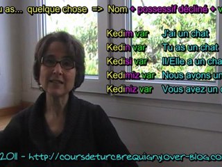 L'équivalent du verbe avoir en turc (Var / Yok)