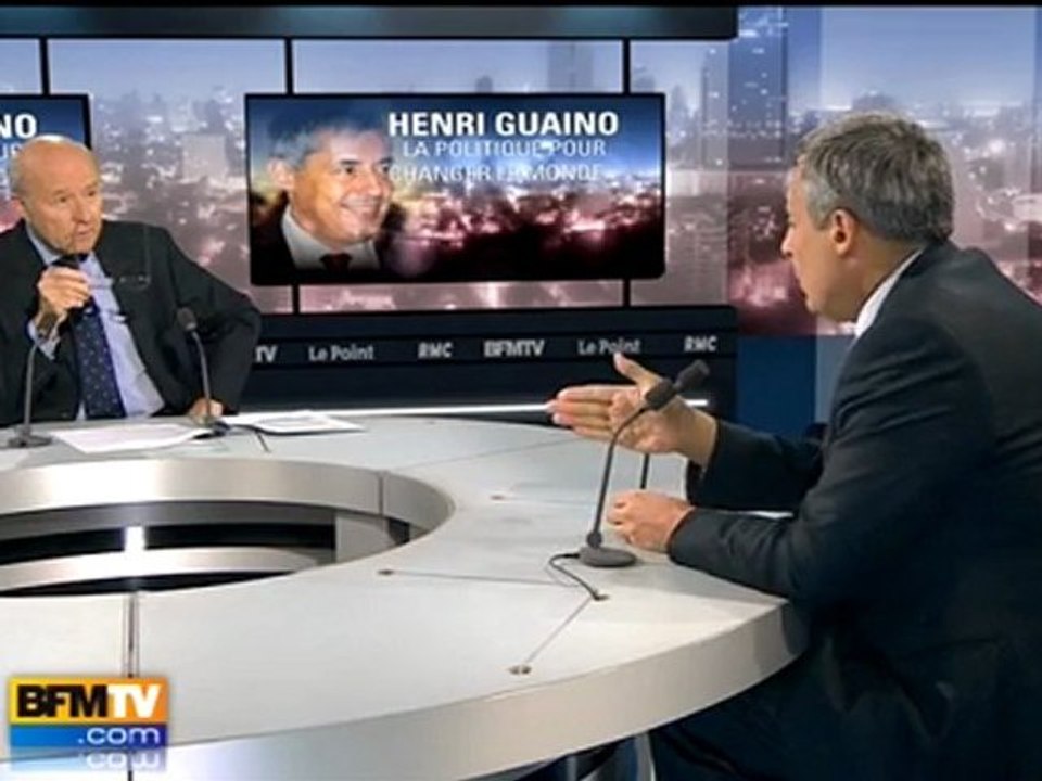 BFMTV 2012 : l'interview d’Henri Guaino par Olivier Mazerolle