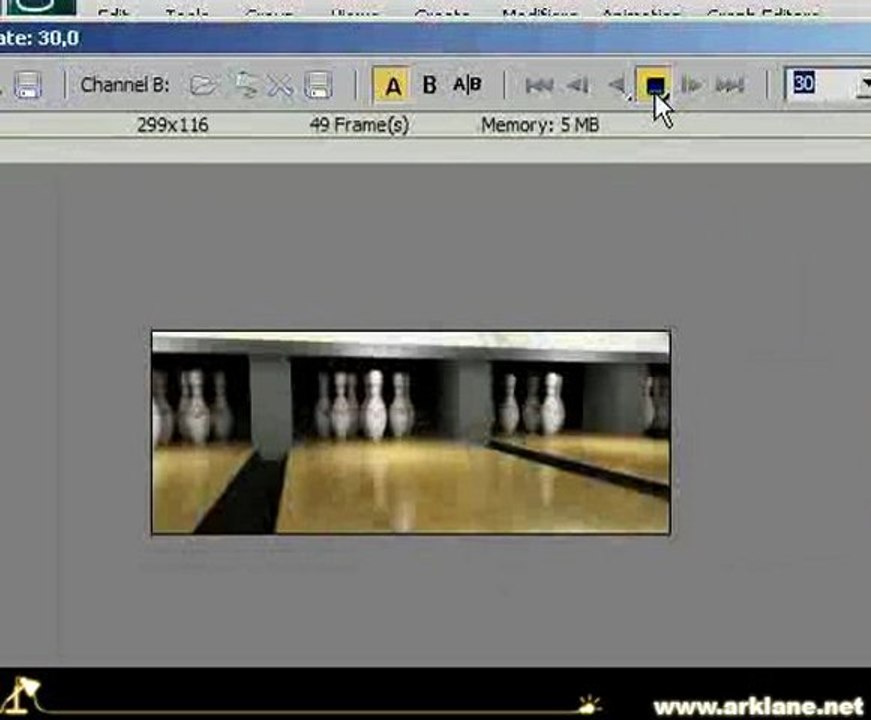 3ds max bowling reactor