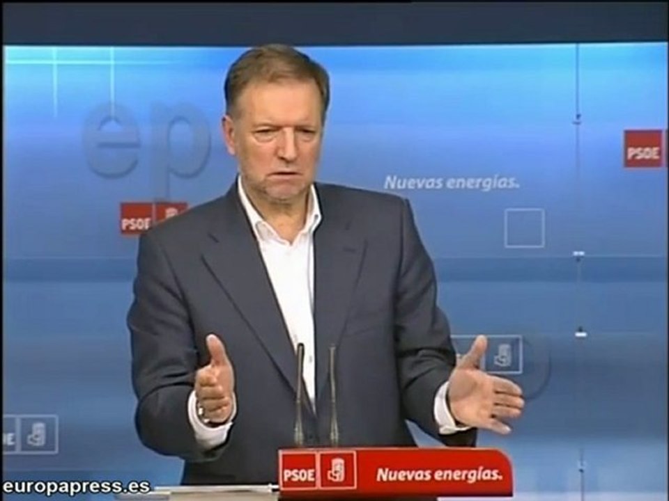 Primera comparecencia de Marcelino Iglesias