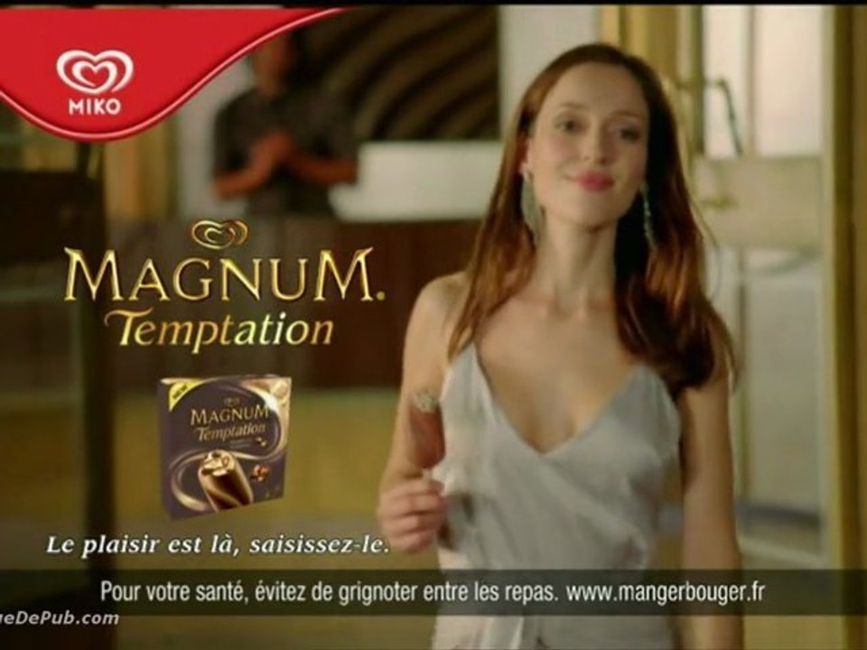 pub glace Magnum Temptation noisettes 2011 [HQ] - Vidéo Dailymotion