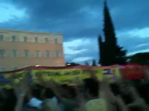 Αγανακτισμένοι Σύνταγμα 19η μερα