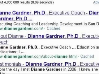 Job Success with Executive Coaching,  Dianne Gardner, Ph.D.
