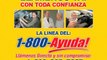 1800 Ayuda lo puede Ayudar en Tampa-Orlando-Miami