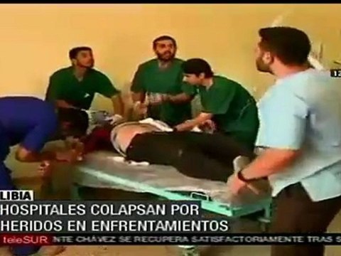 Intensos combates en Libia, agencias reportan 100 muertos