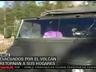 Evacuados chilenos retornan a sus hogares