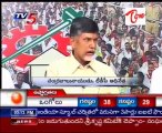 Chandrababu talking to media