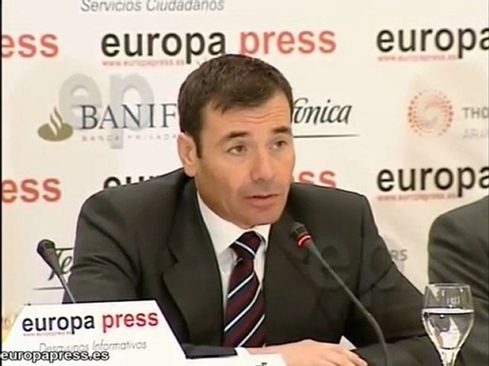 Tomás Gómez en Desayunos de Europa Press