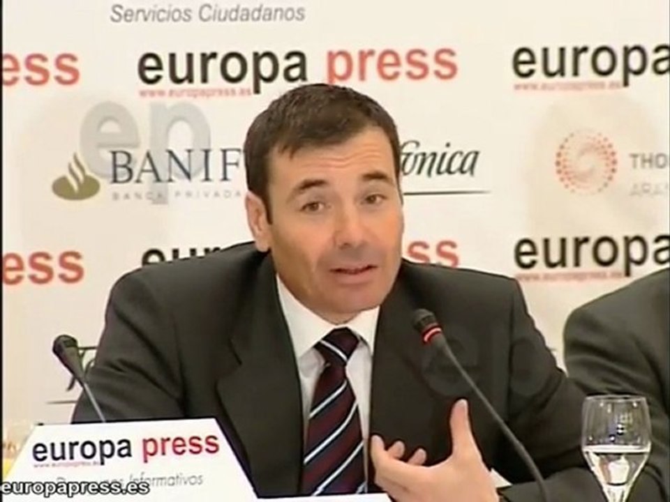 Tomás Gómez en Desayunos de Europa Press