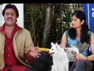 Comedy Scene Between Suneel and a Dog