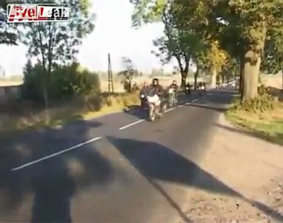 Brutal Motorrad Wreck