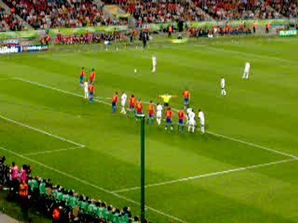 But de Vieira contre l'Espagne