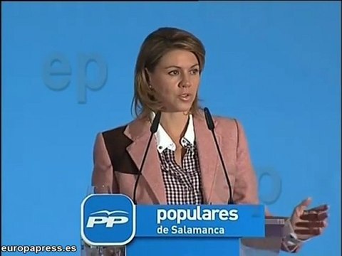 Cospedal asegura que el PP vigilará las eleccioes vascas