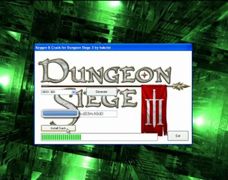 Dungeon Siege III Keygen PS3 xbox 360 and PC