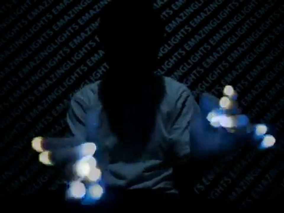 Guanti a LED - Team [e] Boo - Minion Glove Set Gloving Light Show