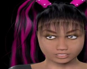 "Pink Lisa" say hey - render