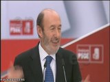 Rubalcaba dice que a Rajoy le han 