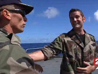 Défilé du 14 juillet 2009 : reportage sur la frégate NIVOSE / ATALANTE