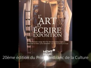 20e cérémonie de remise du Prix Montblanc de la Culture