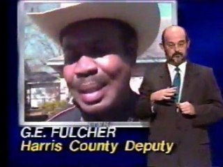 KTRK morning news break w/ sign language interpreter 1991
