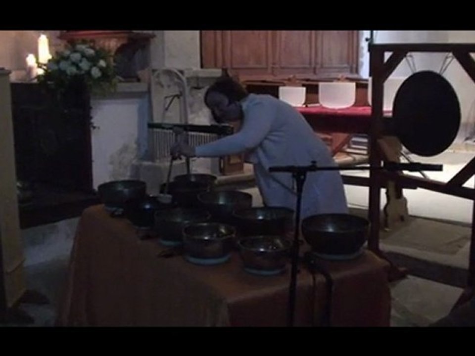 Konzert mit tibetischen Klangschalen