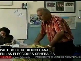 Partido de gobierno gana en Elecciones de Turquía