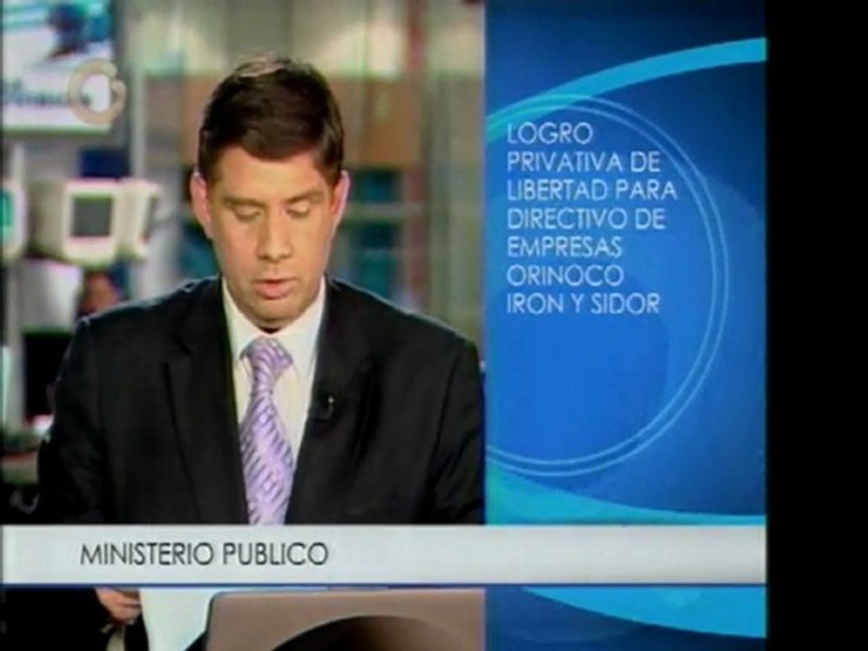 Detención a directivo de Orinoco Iron y Sidor