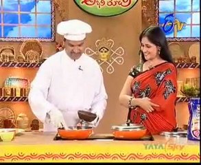 Abhiruchi - Recipes - Kobbari Pala Royyalu & Egg Semiya - 01