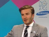 Beckham wants 'to be involved in the Olympics'