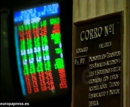La Bolsa abre con una caída del 0,55%