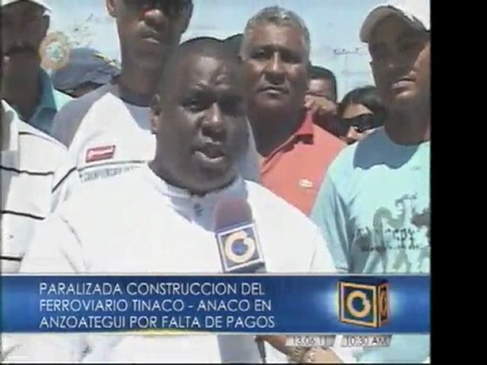 Ferroviario paralizado