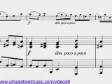Joseph Hector Fiocco's Allegro, Violin and Piano Sheet Music - Video Score