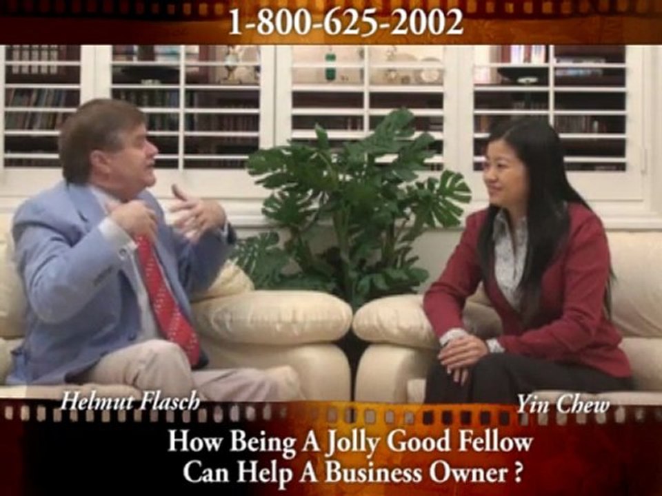How being a jolly good fellow can help a business owner