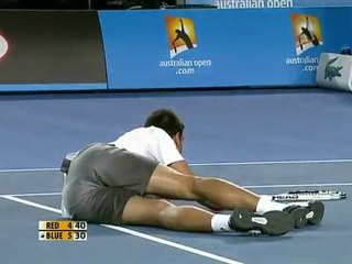 Hit For Haiti Funniest Scene In Tennis Match