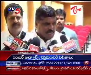 Botsa with Media, on Hi command Invitation to Chiru