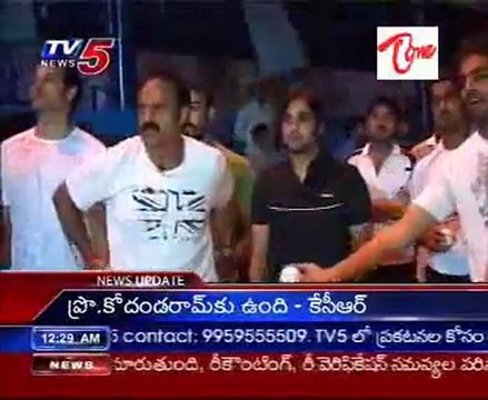 Balayya, Venky, Tarun & Srikanth Practice for T20 Tollywood Trophy