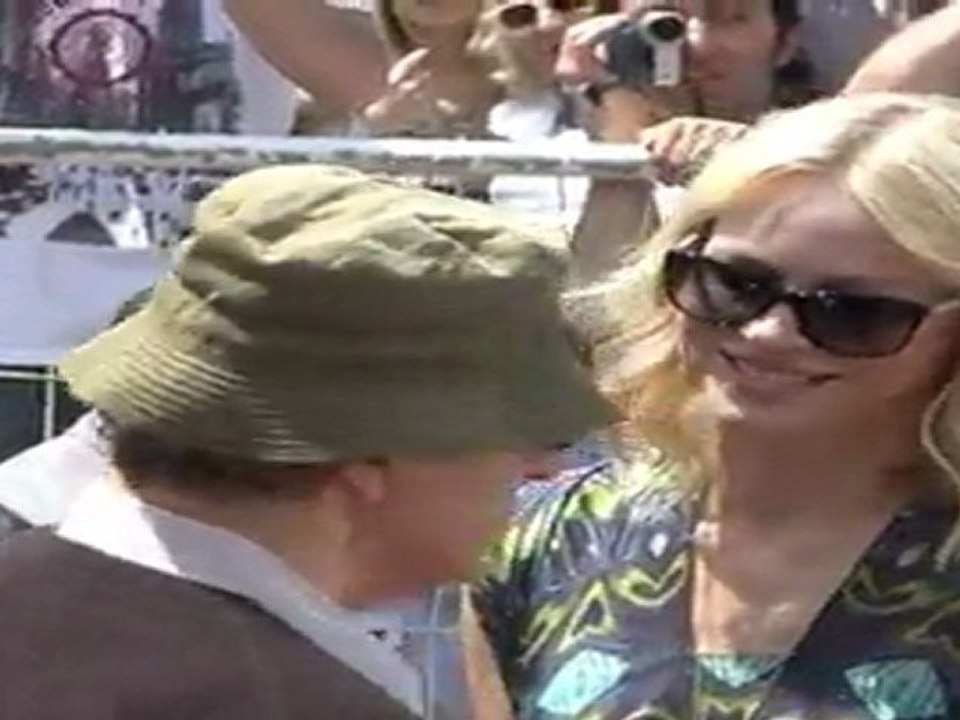 Stars à Cannes.