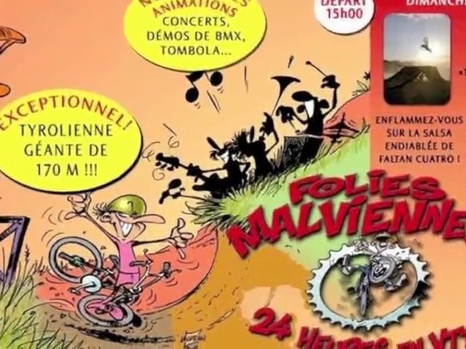 Le 1er tour des Folies Malviennes  2011.