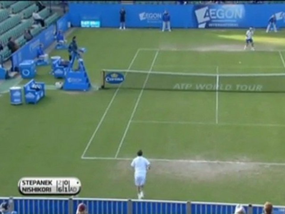 Eastbourne - Nishikori erreicht das Halbfinale