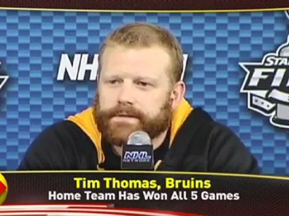 Thomas Discusses Luongo's Verbal Swipe