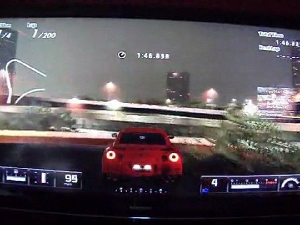 Gran Turismo 5 - Route 7 out of the Map Glitch (Patched)