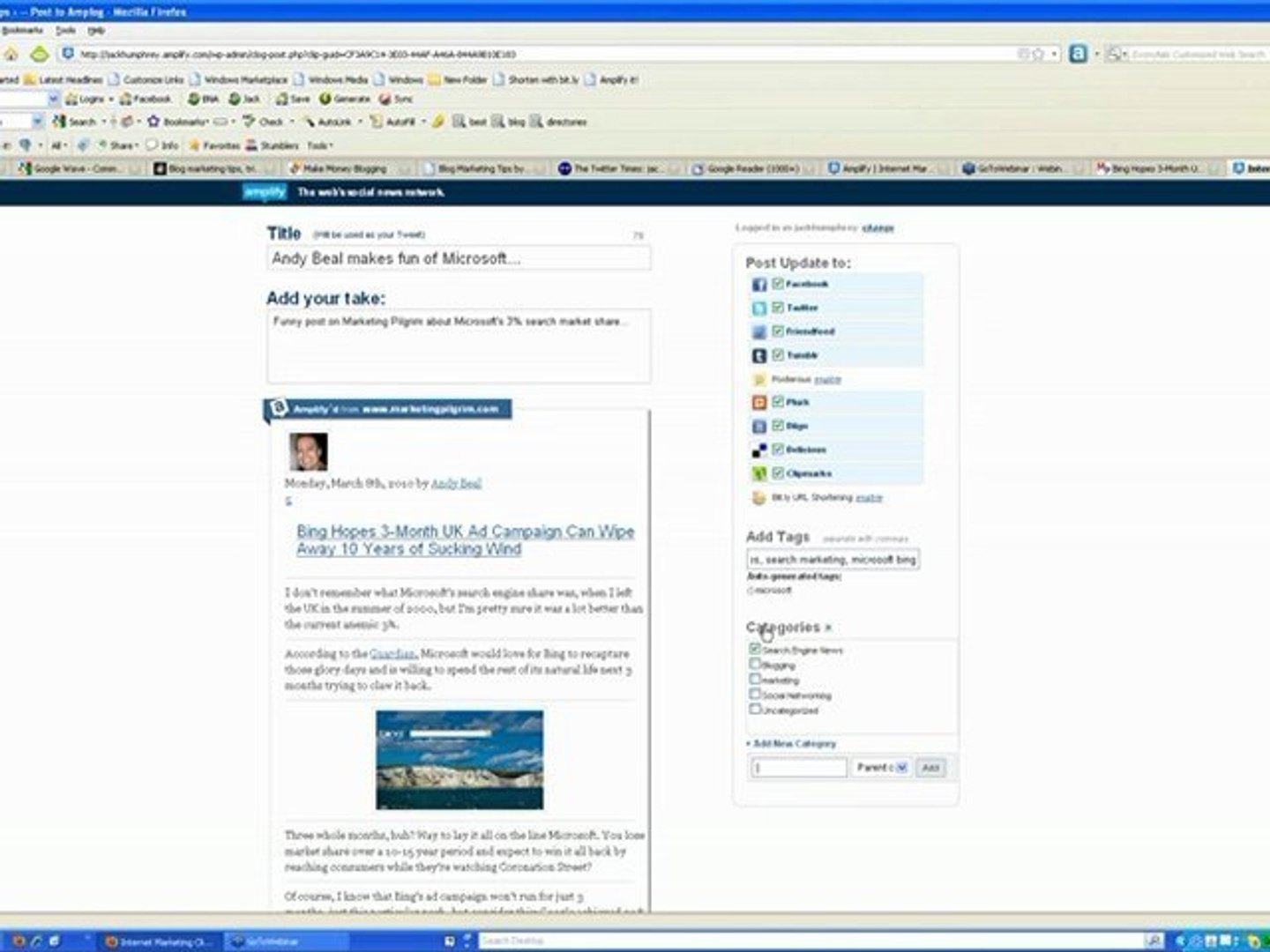 ⁣How To Use Amplify For FREE Traffic - Blog Success