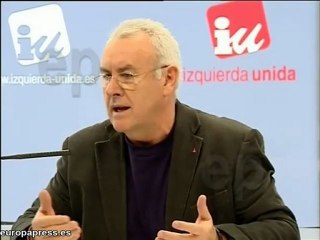 Cayo Lara sobre el gasto de la visita del Papa
