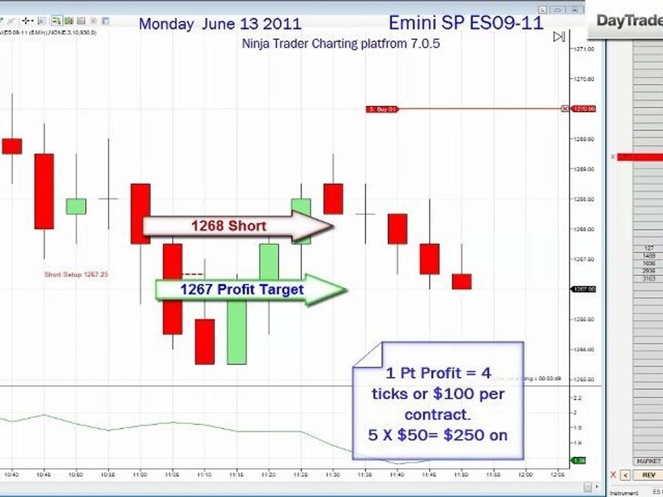 E-mini Price Action with DayTradeToWin