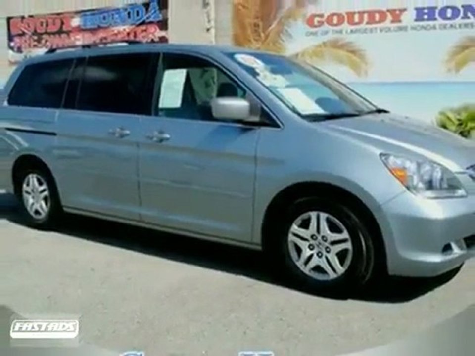 2007 Honda Certified Odyssey Goudy Honda West Covina