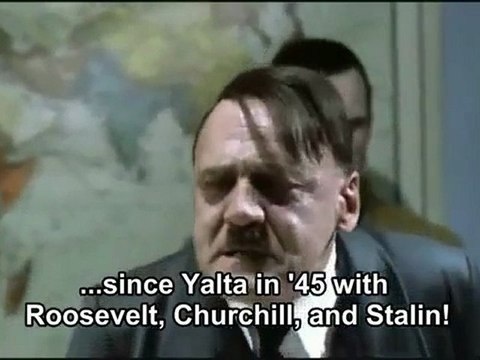 Hitler finds out that LeBron James choked again in the 2011 NBA Finals