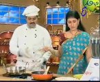Abhiruchi - Recipes - Chinta Chiguru Nuvvu Pappu Kura, Atukula Vada & Mangai Pachadi - 02
