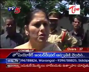 Jayasudha Seeks Action Against Mayor's Husband