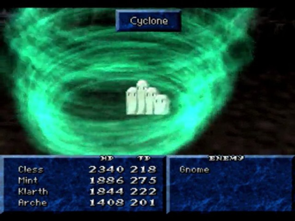 Tales of Phantasia : Boss gnome : No Damage