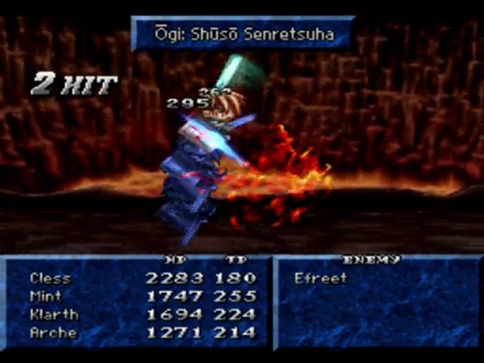 Tales of Phantasia : Boss Efreet : No Damage